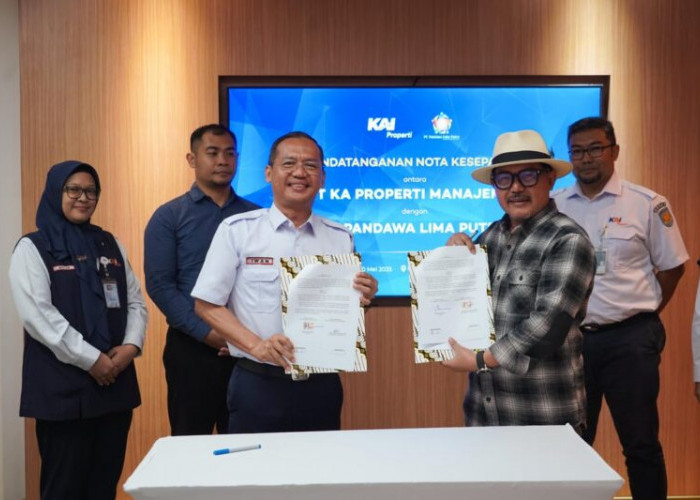 KAI Properti Jalin Kerja Sama Strategis dengan PT Pandawa Lima Putra (Liwet Asep Stroberi)