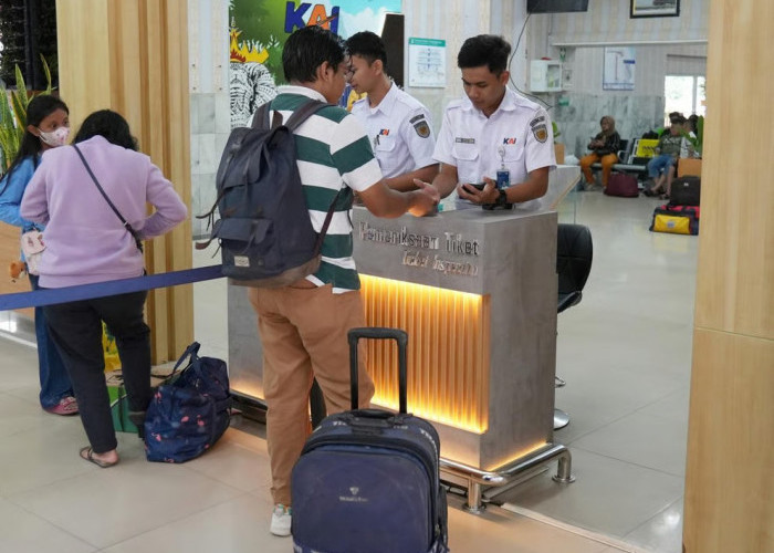Puluhan Penumpang Tertinggal Selama Nataru, KAI Divre IV Tanjungkarang Imbau Datang Lebih Awal