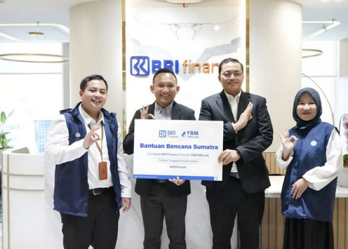 BRI Finance Tutup Tahun 2025 dengan Salurkan Donasi Korban Bencana Alam di Sumatra