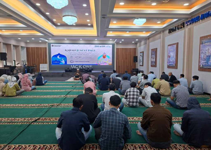 Tingkatkan Pemahaman Ibadah, BRI Region 6 Bahas Sholat Qashar dalam Pengajian Jumat Rutin