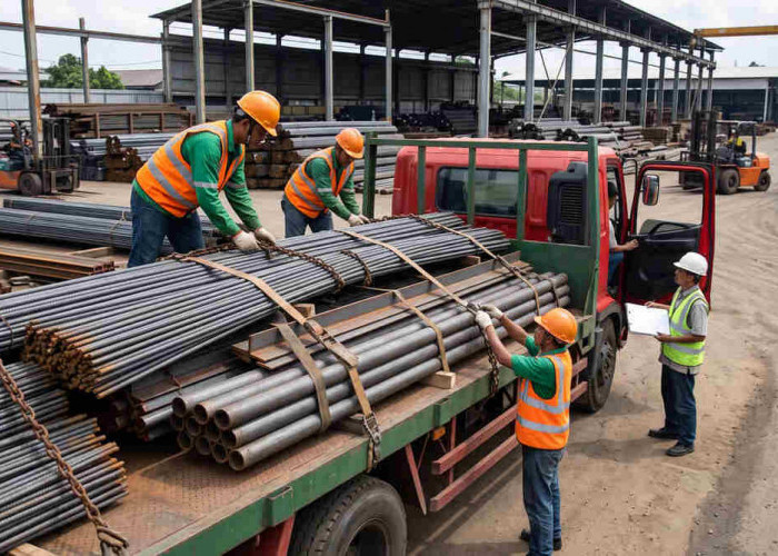 Besi Datang Tepat Waktu, Ini yang Disiapkan Sentral Besi Pratama Putra