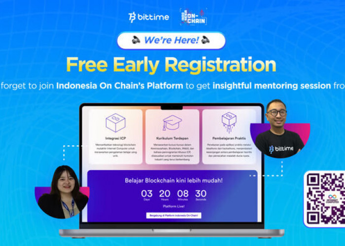 Komitmen Edukasi Blockchain dan Web3, Bittime Hadir Sebagai Mentor Indonesia On-Chain