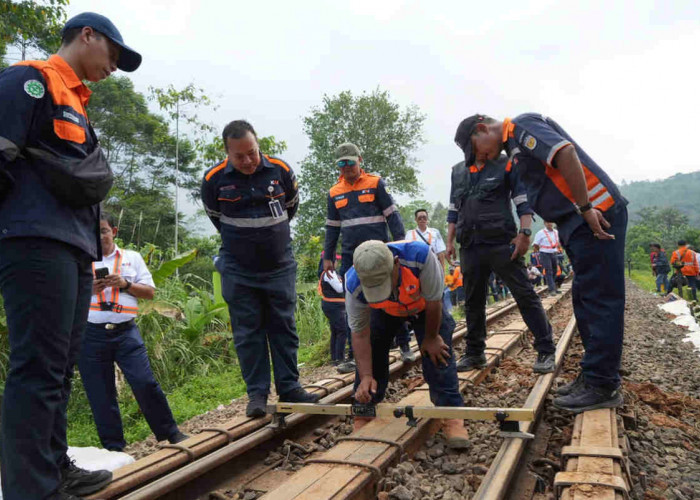 Update Penanganan Gogosan di Petak Jalan Cibeber–Lampegan, Sejumlah Perjalanan KA Siliwangi Dibatalkan Demi Ke
