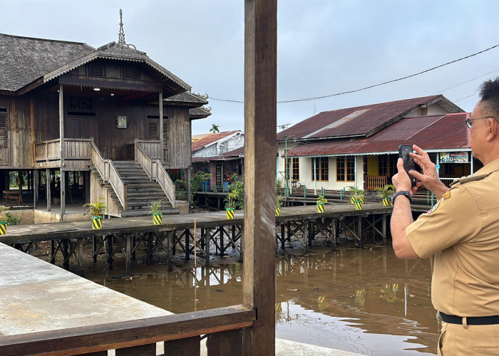 Percantik Rumah Budaya Kampung Caping, Jadi Destinasi Wisata Sungai Kapuas
