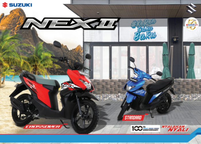Motor Suzuki Nex II: Matic 115cc Terbaik yang Awet dan Nyaman untuk Harian