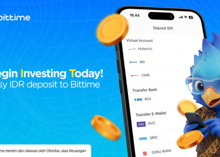 Bittime Permudah Setoran IDR melalui Berbagai Jenis Bank, Hadirkan Pengalaman Investasi Aset Kripto yang Mudah