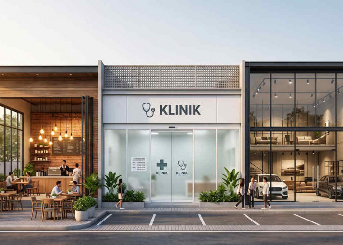 Kafe, Klinik, dan Showroom Butuh Ruang yang Tidak Sama
