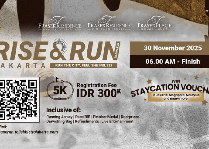 Rise & Run Jakarta 2025: Run the City – Feel the Pulse