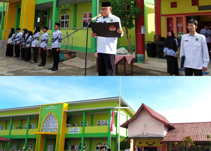 Upacara Hari Guru Nasional di MTsN 1 Mempawah Berlangsung Khidmat dan Bermakna