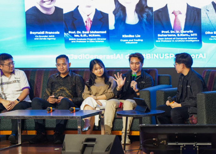 Sebagai Pelopor AI, BINUS University Dorong Ekosistem Kerja Kreatif Berbasis Teknologi 