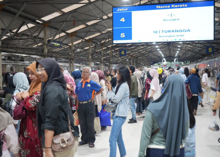 KAI Daop 2 Bandung Prediksi Puncak Arus Mudik Lebaran 2026