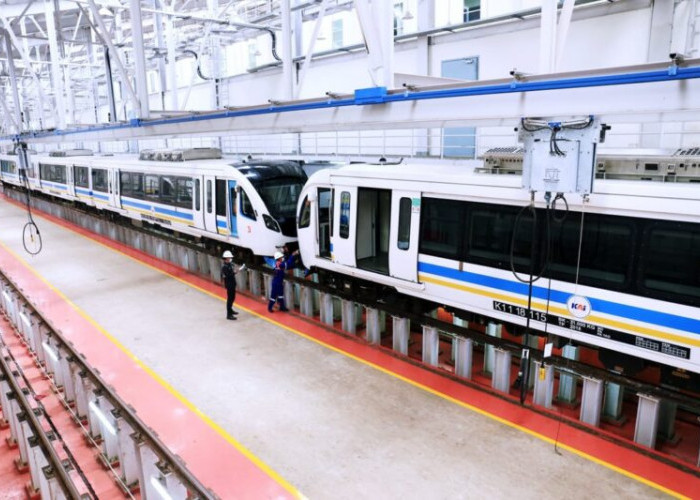 KAI Divre III Palembang dan BPKARSS Optimalkan Perawatan Sarana di Depo LRT Untuk Kelancaran Operasional