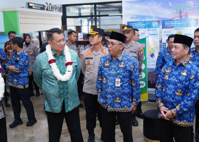 Wamen PAN-RB Puji MPP Kota Pontianak Bernuansa Sungai Kapuas
