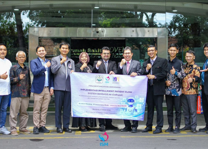 Revolusi Pelayanan Kesehatan Digital: RS Advent Bandung, PT ISM, dan UNM Luncurkan Sistem AI “GoRujuk”