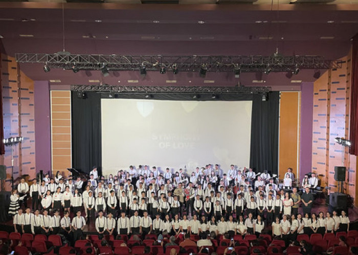 Kayne Hadipoespito, Siswa BINUS SCHOOL Simprug, Inisiasi Konser Amal 'Symphony of Love'