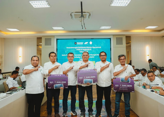 Holding Perkebunan Nusantara Perkuat Tata Kelola Berbasis Data, Akurasi Produksi Sawit PTPN IV Regional III 