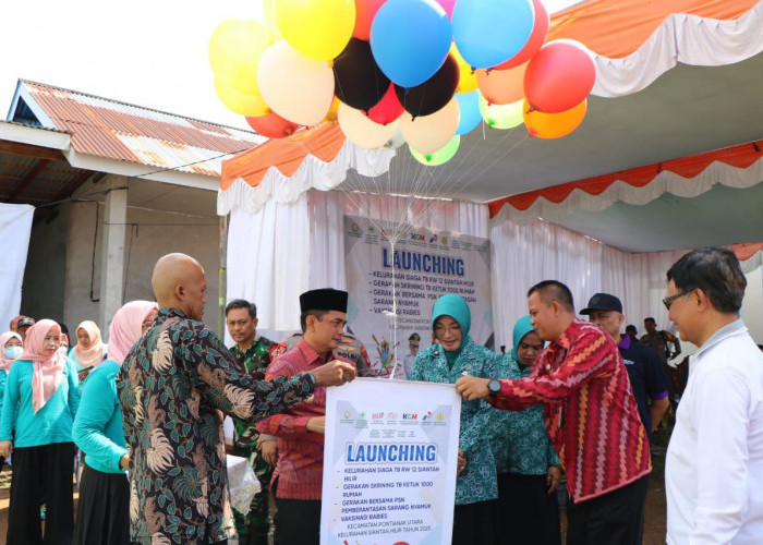Pemkot Pontianak Gencarkan Gerakan Skrining TBC dan PSN Menuju Kota Sehat 2030