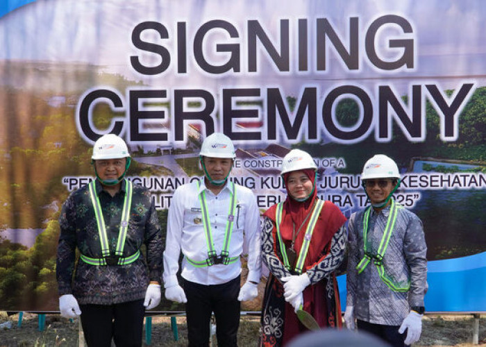 Groundbreaking Gedung Kuliah Jurusan Kesehatan Politeknik Negeri Madura, WSBP Jadi Kontraktor Pelaksana