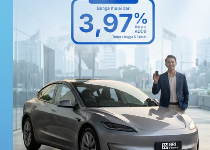 BRI Finance Bidik Pertumbuhan Pasar EV dengan Pembiayaan Bunga Mulai 3,97%