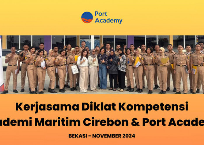 Akademi Maritim Cirebon dan Port Academy Jalin Kerja Sama untuk Tingkatkan Kompetensi Siswa Maritim