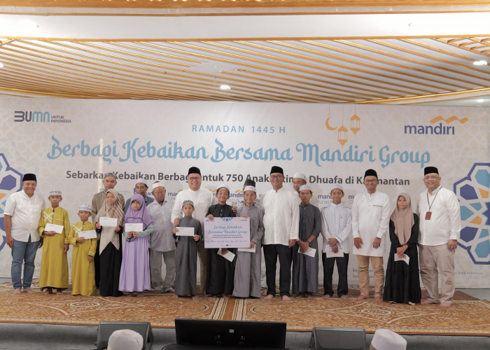 Bank Mandiri Bagikan Kebaikan Ramadan: Santunan untuk Anak Yatim dan Duafa