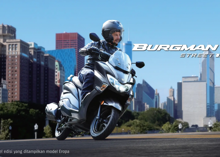 Suzuki Burgman Street 125EX: Maxi Look, Performa Efisien, Siap Menjawab Gaya Hidup Urban