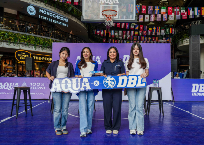 AQUA Resmi Jadi Hydration Partner DBL Indonesia Musim 2026-2027