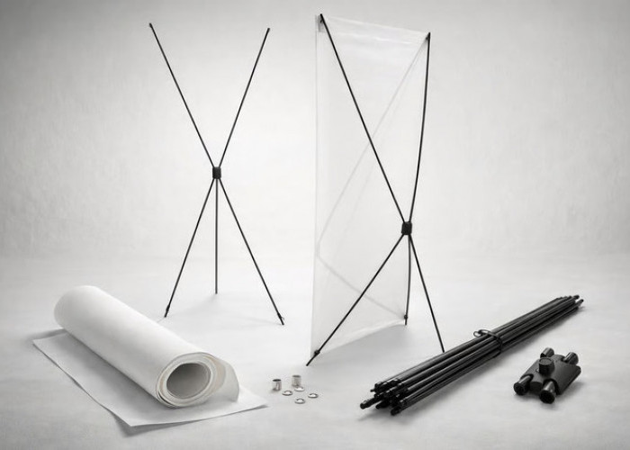 Cara Meminta Sampel Fisik dan Mockup Banner ke Supplier X Banner