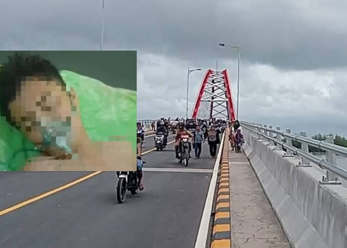 Kericuhan di Jembatan Sungai Sambas Besar, Seorang Pemuda Tewas