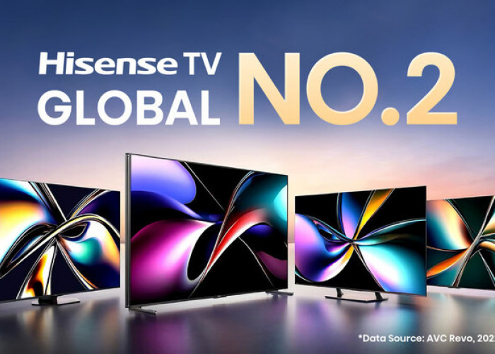 Hisense Pertahankan Posisi ke-2 dalam Pengiriman TV Global Selama Tiga Tahun Berturut-turut