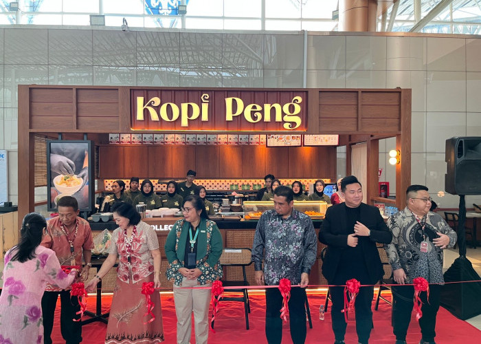 Kopi Peng Resmi Hadir di Bandara Supadio Kubu Raya, Perkuat Hubungan Kalbar-Sarawak