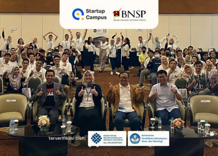 Dapatkan Peluang Kerja dan Karier dengan Pelatihan dan Sertifikasi BNSP dari Startup Campus