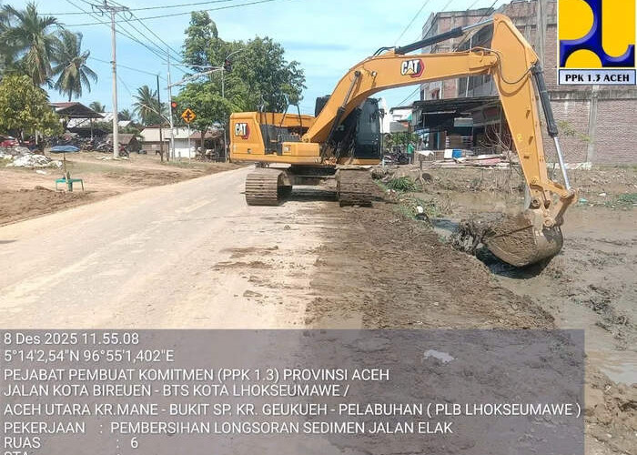 Kementerian PU Terus Pulihkan Konektivitas Jalan Nasional di Aceh, Target Fungsional Bertahap Desember 2025