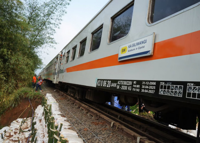 Perbaikan Jalur Cibeber–Lampegan Selesai, KA Siliwangi Kembali Beroperasi Normal Pada Jumat, 24 April 2026