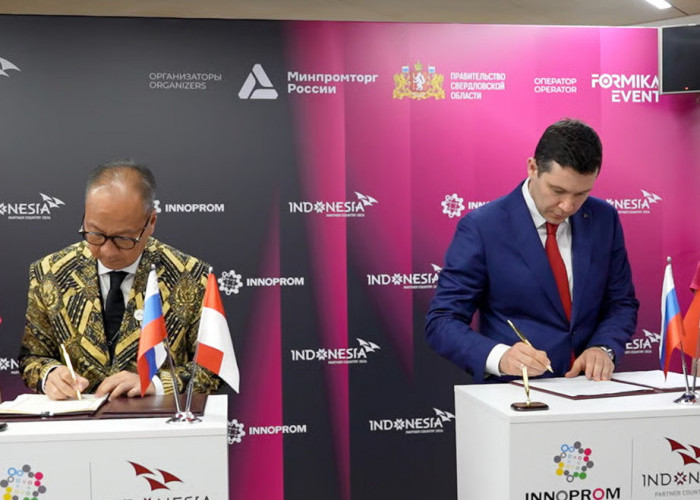 Indonesia Tandatangani 7 Memorandum of Understanding (MoU) pada INNOPROM 2026 untuk Tembus Pasar Eurasia