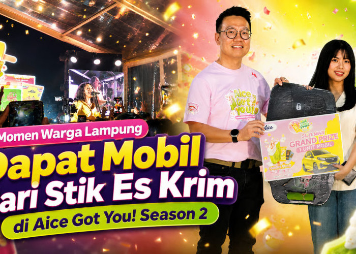 Momen Warga Lampung Dapat Mobil dari Stik Es Krim di Aice Got You! Season 2