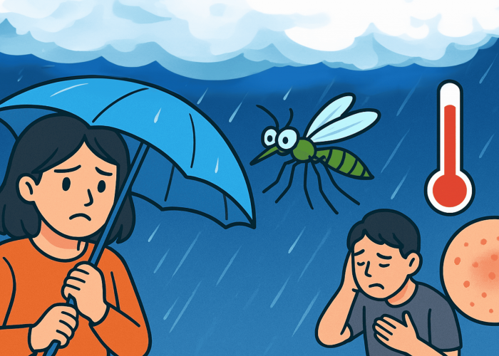 Hujan Setiap Hari, Risiko Penyakit Langsung Naik: Warga Diminta Siaga