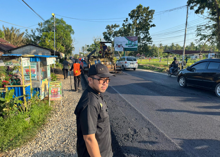 LI BAPAN Kalbar Apresiasi Kelanjutan Proyek Jalan Mempawah, Harap Tak Ada Lagi Proyek Mangkrak