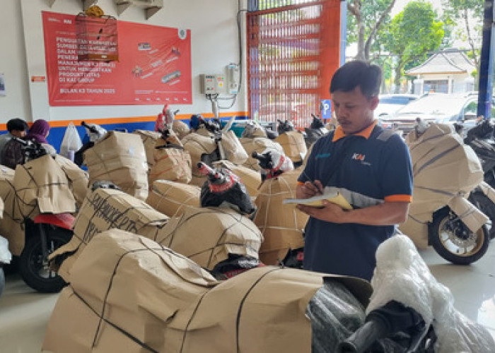 KAI Logistik Siapkan Strategi Hadapi Lonjakan Pengiriman Motor Selama Libur Panjang dan Tahun Ajaran Baru