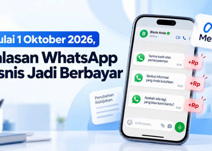 Mulai 1 Oktober 2026, Balasan WhatsApp Bisnis Jadi Berbayar