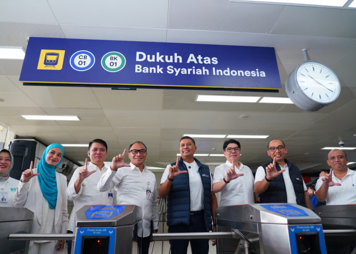 KAI dan BSI Resmikan Kerja Sama Naming Rights Stasiun LRT Jabodebek “Dukuh Atas Bank Syariah Indonesia”