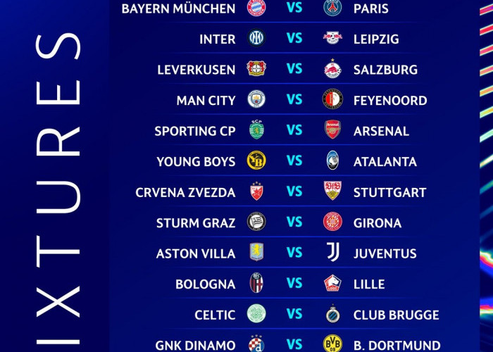 Jadwal Liga Champions Matchday 5: Waktu Kick-off dan Siaran Streaming