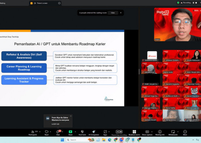 Digital Talks Telkom AI Connect dan JagoGPT: Mengoptimalkan Potensi Karier dengan AI