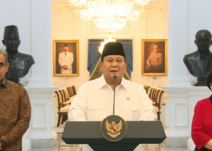 Konferensi Pers di Istana Negara: Prabowo Sampaikan 8 Poin Sikapi Gejolak Nasional