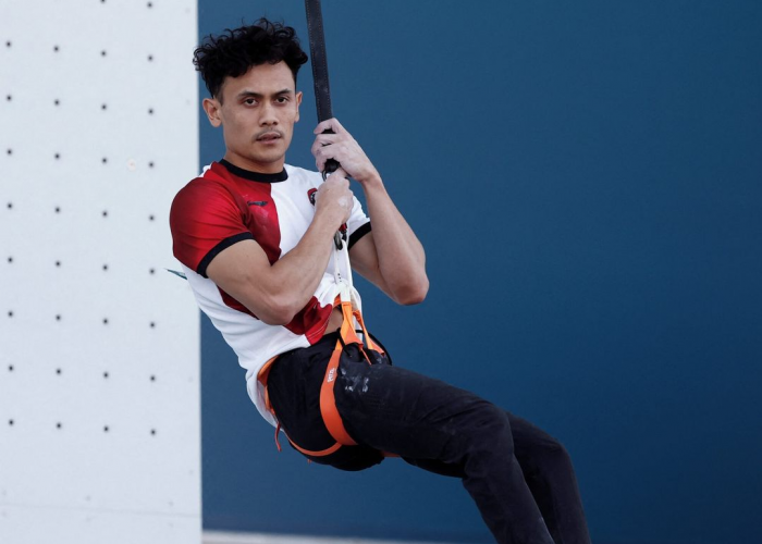 Veddriq Leonardo, Atlet Climber Asal Pontianak Berhasil Sumbang Medali Emas di Olimpiade Paris 2024