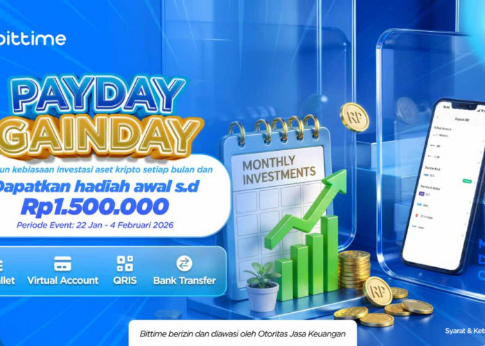 Bittime PayDay GainDay, Manfaatkan Momen Gajian untuk Memaksimalkan Potensi Investasi Aset Kripto Pengguna
