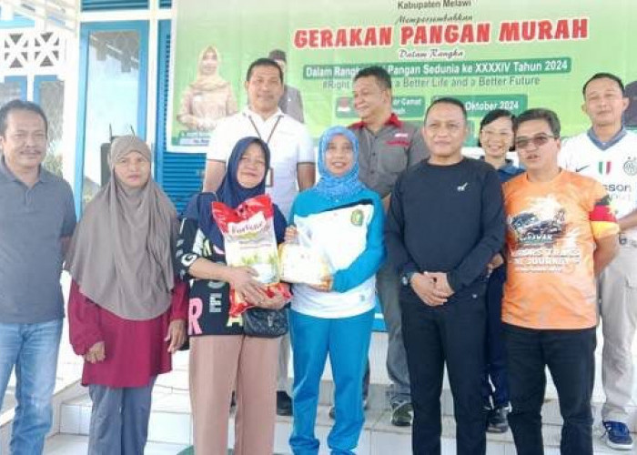 Peringati Hari Pangan Sedunia 2024, Pemkab Melawi Gelar Gerakan Pangan Murah