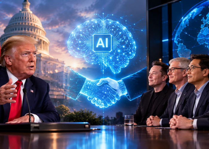 Trump Dorong Self-Regulation AI, Bos Teknologi AS Sepakati Komitmen Keselamatan