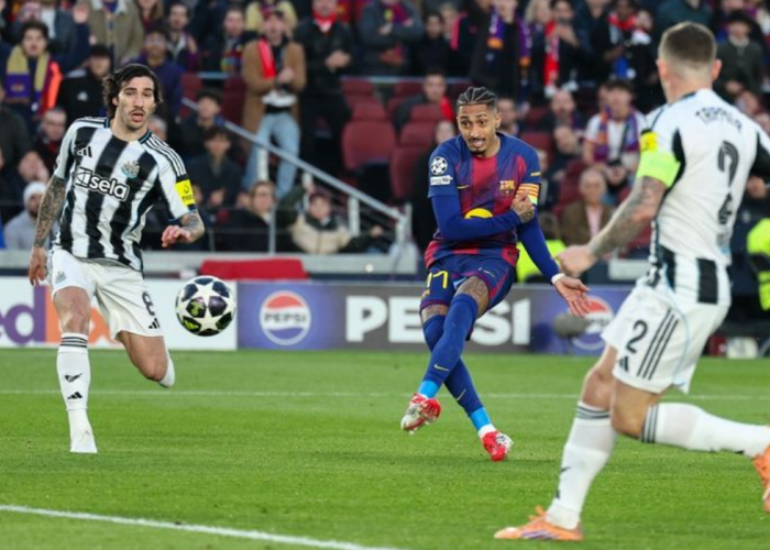 Analisis Taktik Barcelona vs Newcastle United: Peran Lewandowski dan Eksplosifnya Raphinha-Yamal