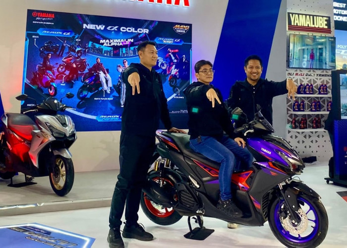 Meluncur di IIMS 2026, AEROX ALPHA Pamerkan Warna & Grafis Anyar yang Anti-Mainstream